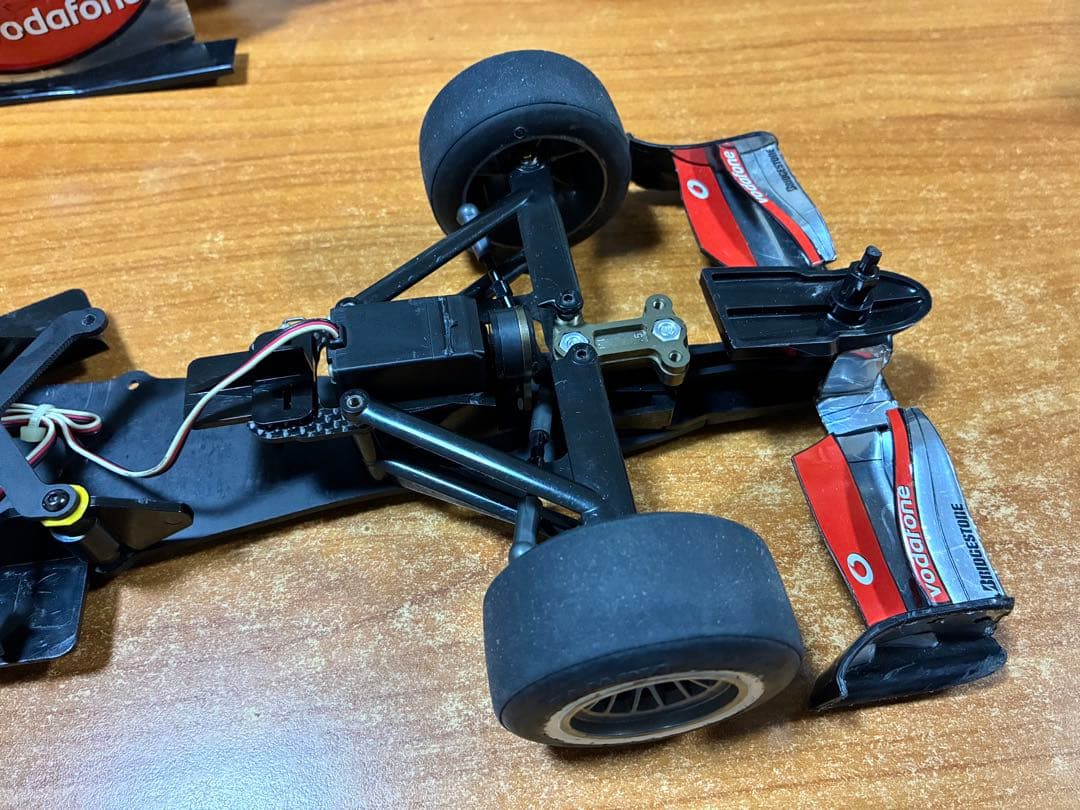 タミヤ F104X1シャシー　マクラーレンボディ