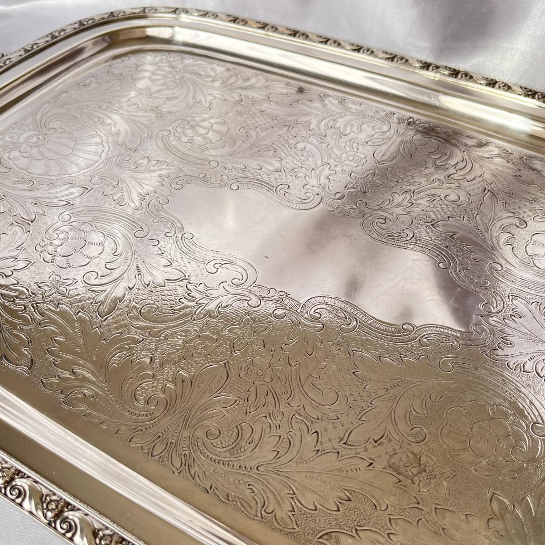 【Queen Bess 】ティーサービス 5点 ティー/コーヒーポット トレー