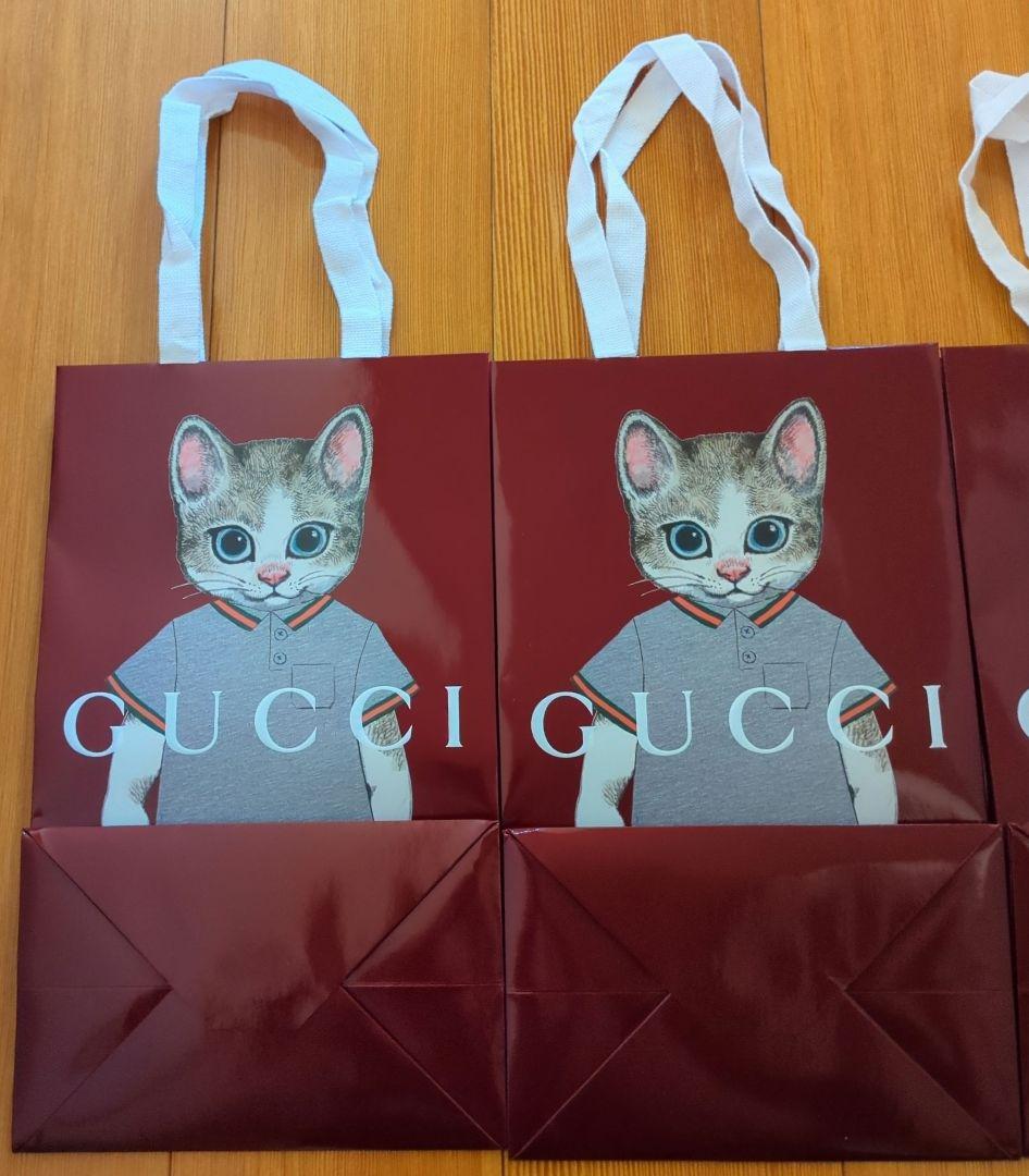 ◆新品 GUCCI ヒグチユウコ グッチ ショッパー 紙袋 3枚