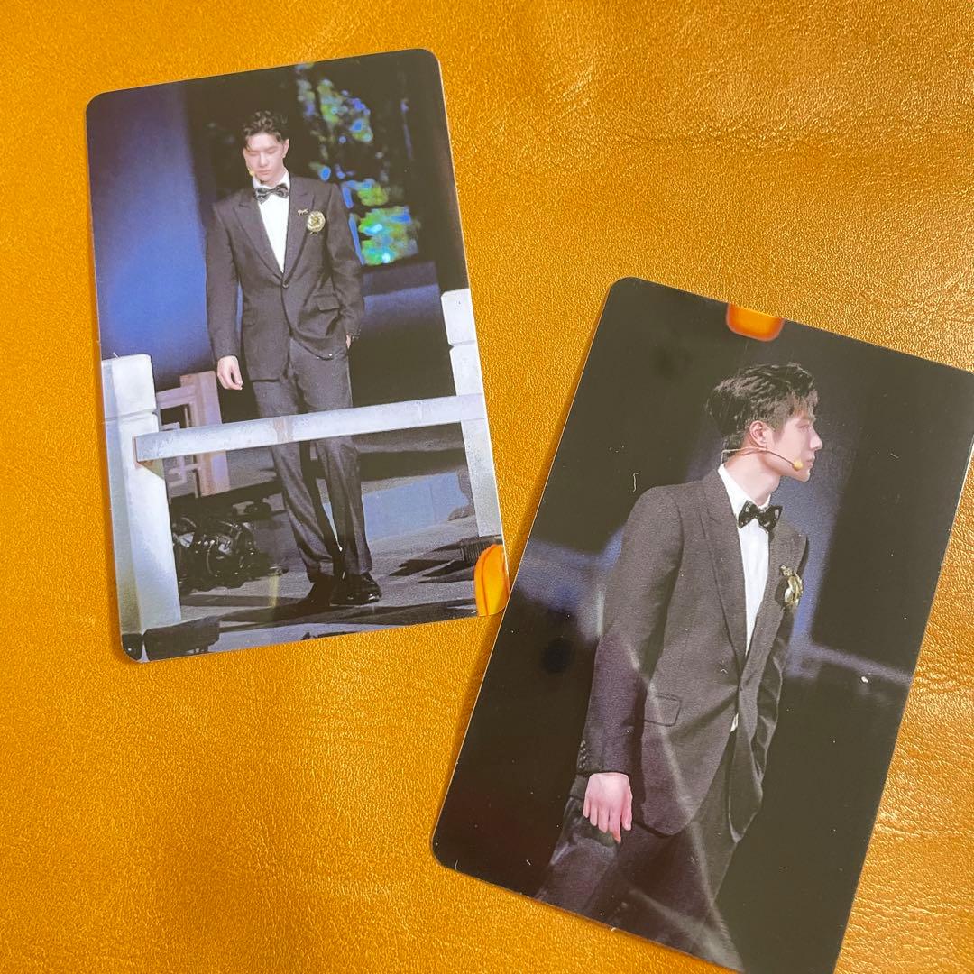 王一博　高解像度10枚　カードシール①