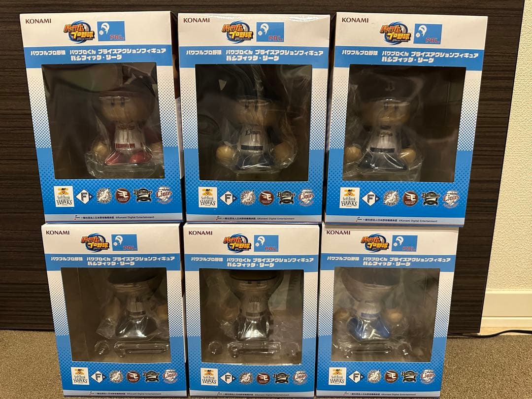パワフルプロ野球　パワプロくん パシフィック・リーグ 6点セット