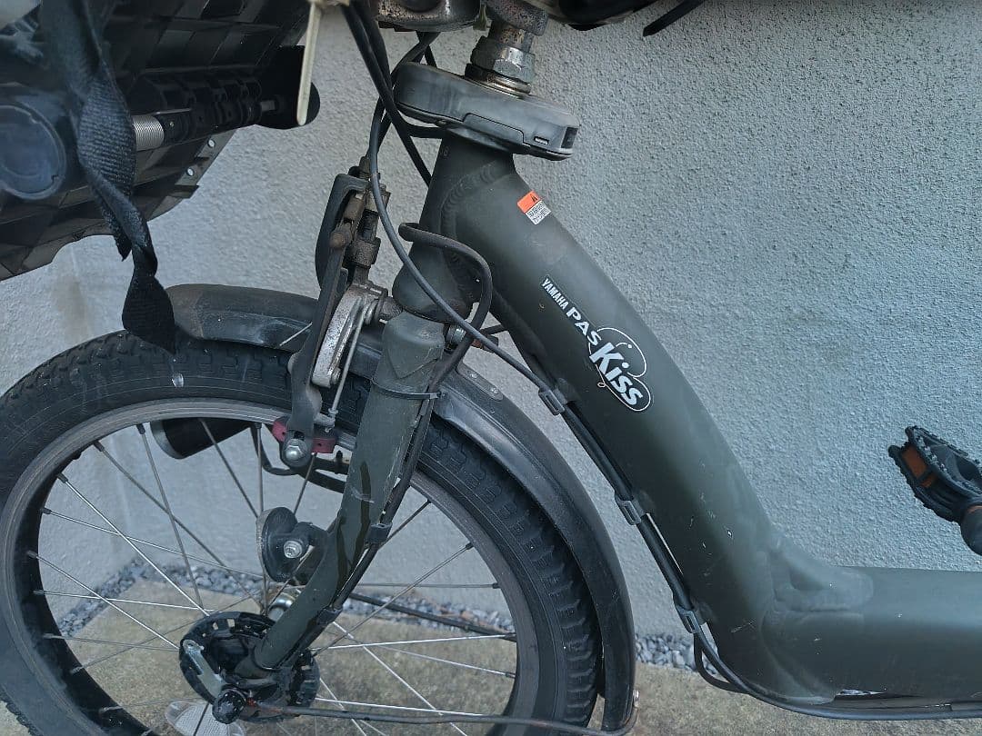 ヤマハPASKiss 電動アシスト自転車 チャイルドシート付き