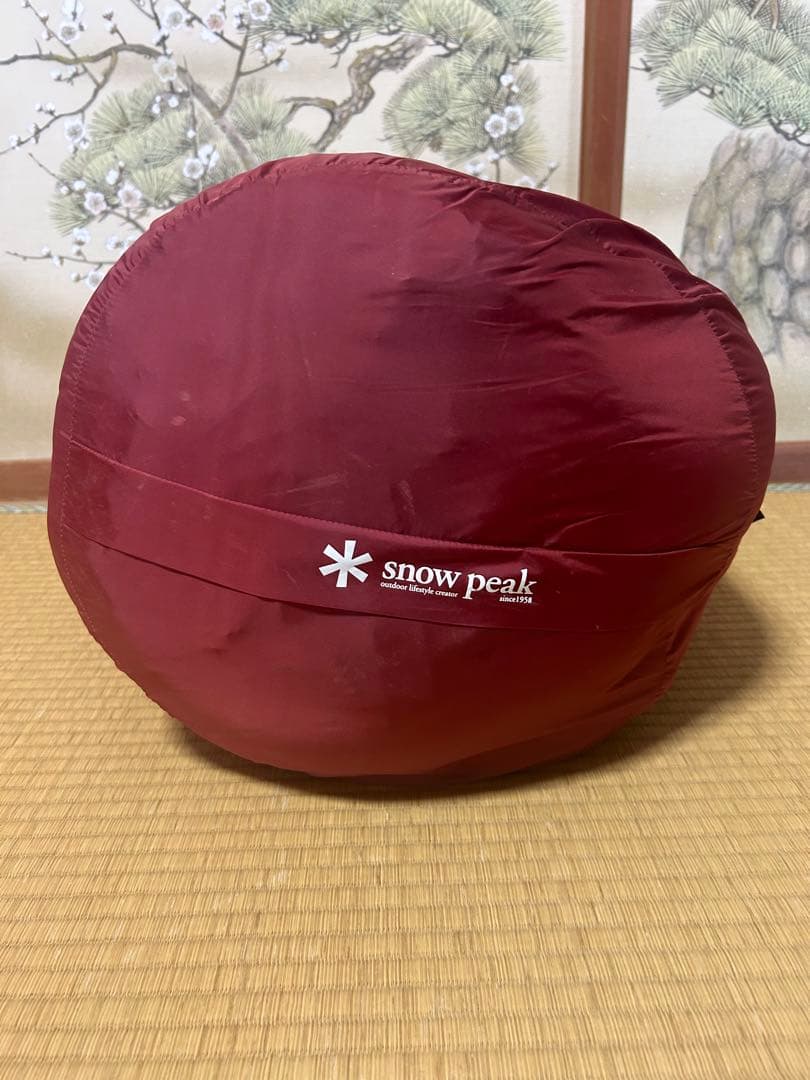 【美品】スノーピーク ダブル掛布団 BD-051