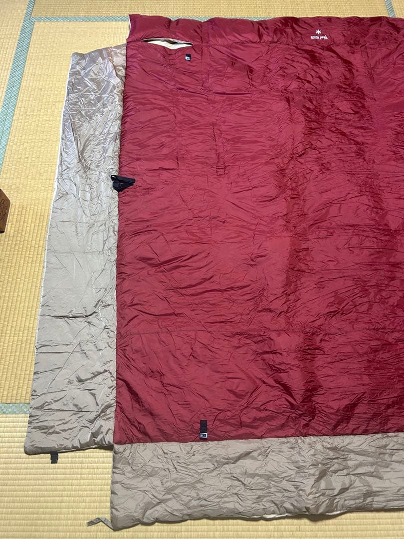 【美品】スノーピーク ダブル掛布団 BD-051