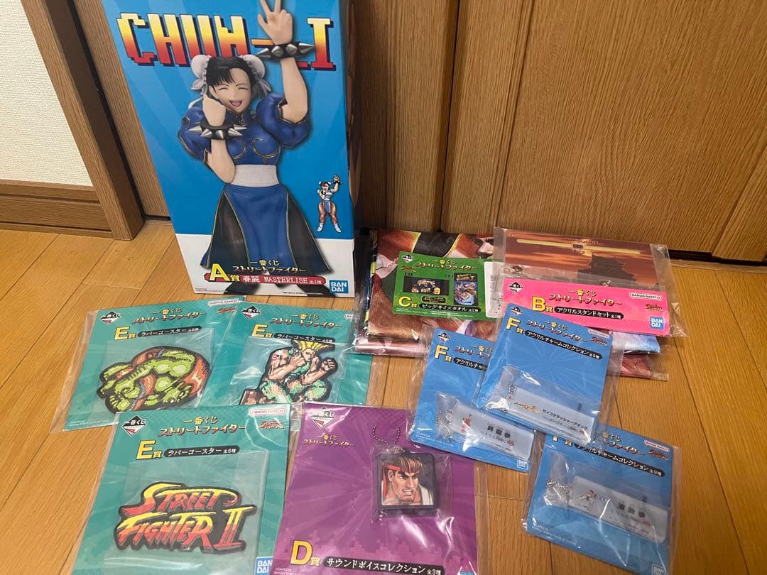 ストリートファイター 一番くじ A賞B賞C賞D賞(1種)E賞(3種)F賞(3種)