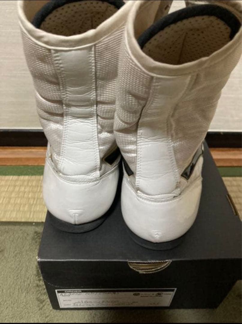 Mizuno ボクシングシューズ ホワイト/ブラック