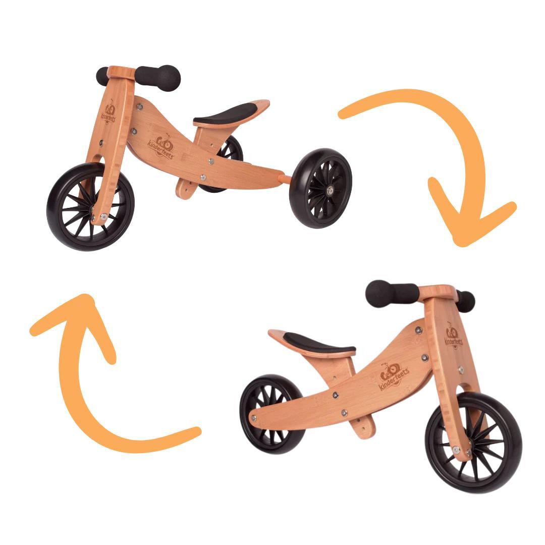 バランスバイク 木製 ヴィンテージ 貴重 キンダーフィーツ BAMBOO