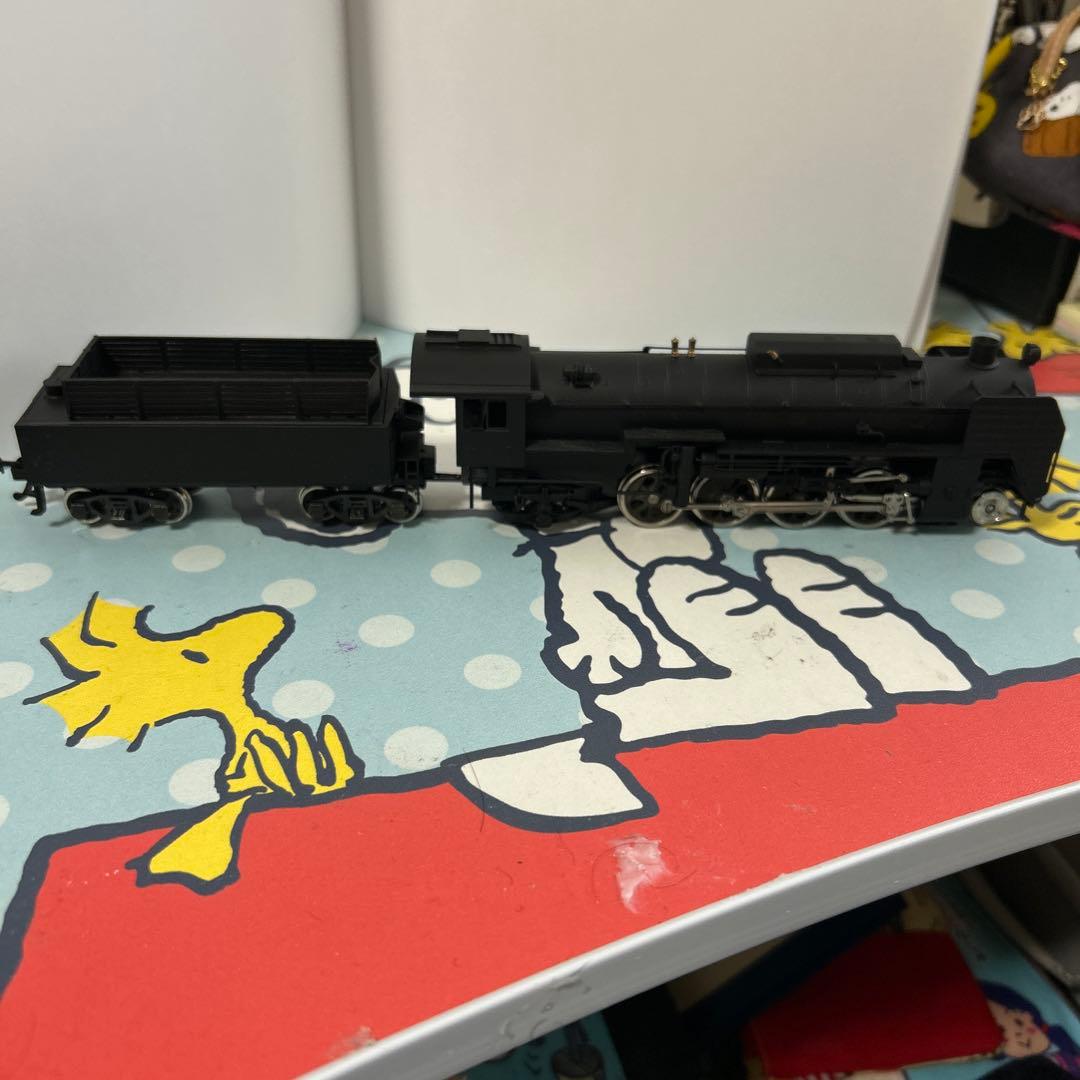 Adachi HOゲージ Ｄ52戦時型 蒸気機関車【ジャンク】