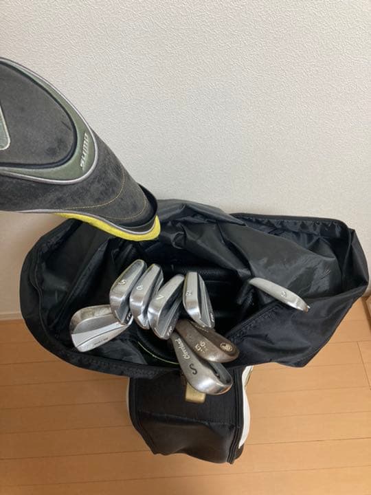 大幅値下げ！！ゴルフクラブセット　　中古　キャディバッグ　ゴルフクラブ　セット