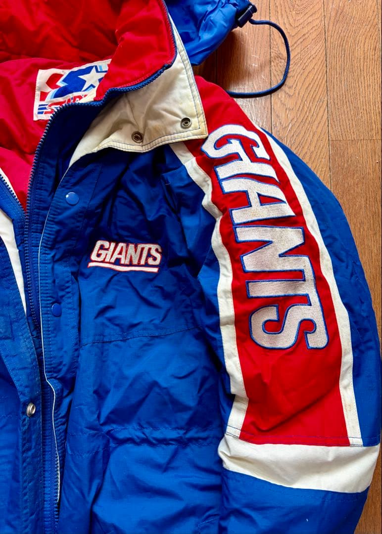 STARTER NFL GIANTS ダウン80% ジャケット XL 90s