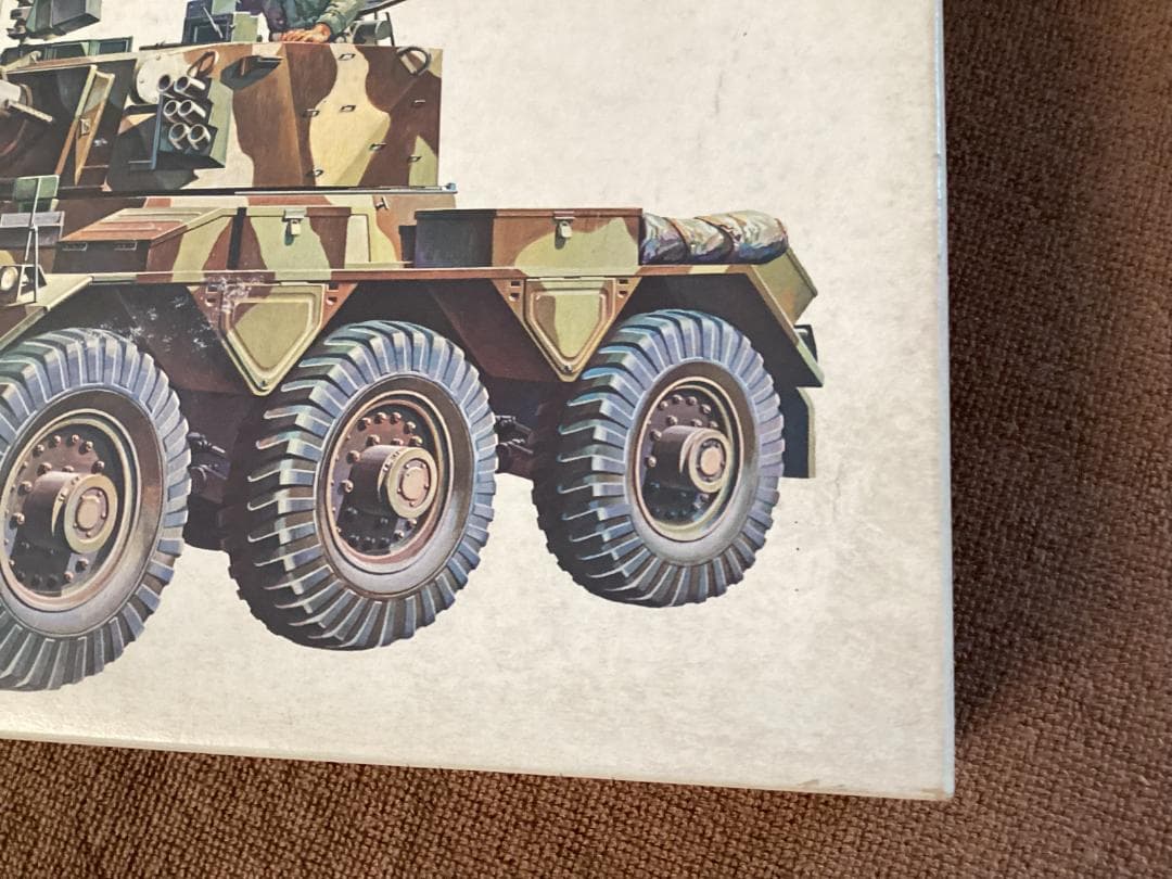 タミヤ 1/35 イギリス サラディン装甲車MkⅡ・ 25ポンド砲 小鹿