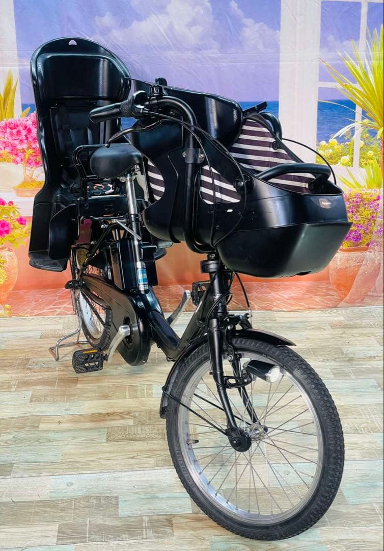 人気モデル！ギュット⭐️16AH！パナソニック子供乗せ電動アシスト自転Y3266