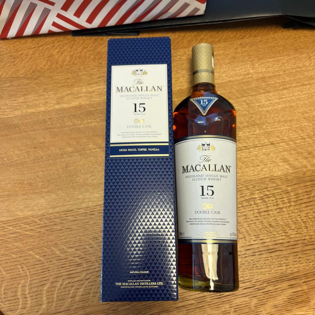 ウイスキー The Macallan 15 Year Old Double Cask