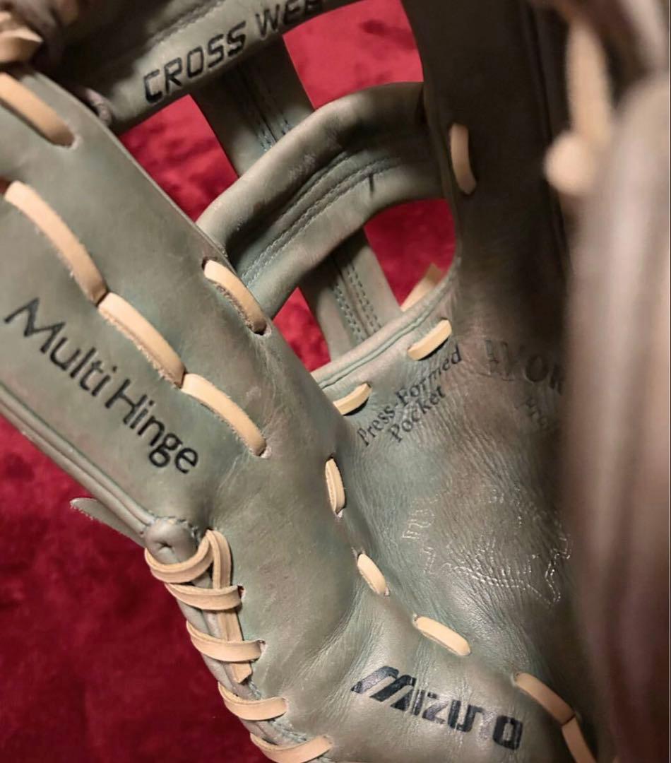 信義作　原辰徳　実使用　グローブ　ミズノ　ワールドウィン　硬式　内野　巨人　野球