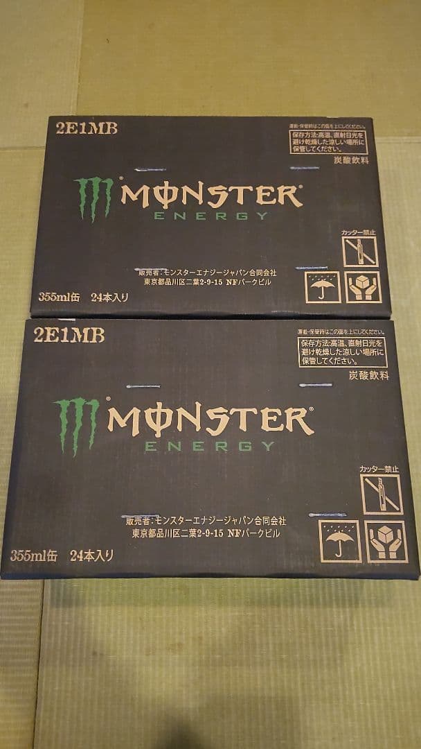 モンスターエナジー355mL 24本入　2ケース