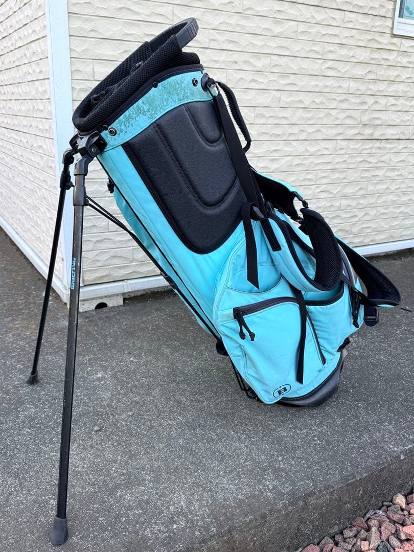 ★BRIEFING キャディバッグ限定カラーCR4ターコイズ