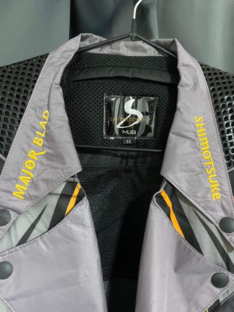 シモツケ　下野　鮎ベスト　鮎釣り　MJB LL 美品