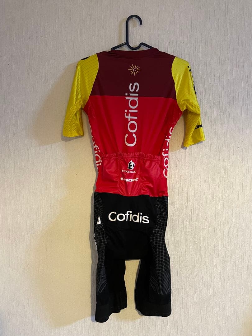【選手支給品】コフィディス Cofidis ロードスーツ サイズS メゾノブ選手