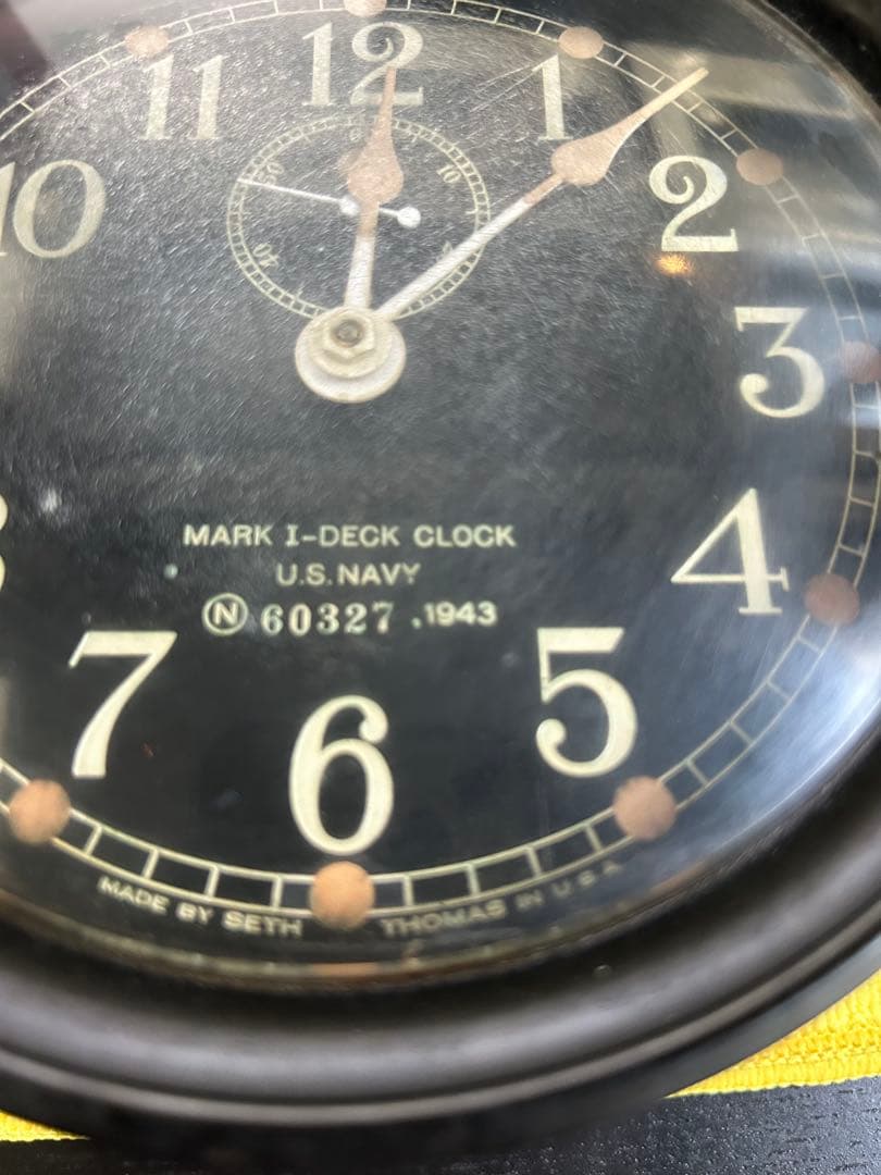 アメリカ海軍　デッキクロック　1943年製　ヴィンテージ