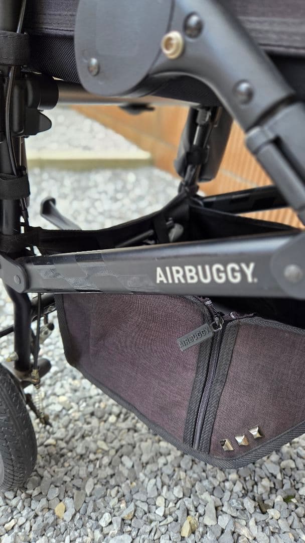 AIRBUGGY フレーム+コット+付属品　DOME3 Large ブラック