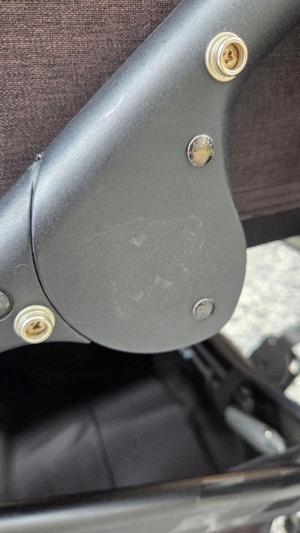 AIRBUGGY フレーム+コット+付属品　DOME3 Large ブラック