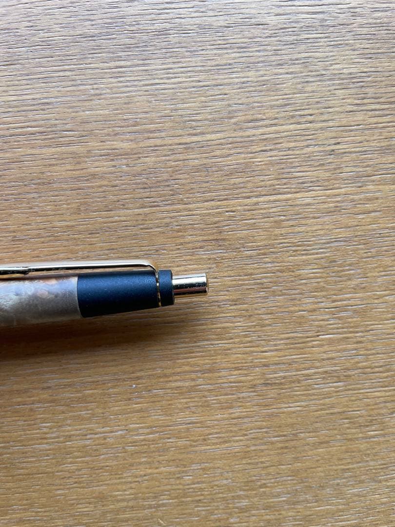 野原工芸　ボールペン　マーブルウッド　旧型