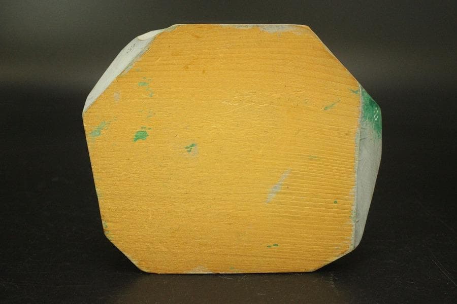 仏教美術 彩色 観音菩薩像 木彫(A705)