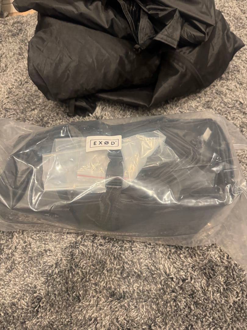 EXOD MONOLITH BLACK エアフレームテント&ハンモック中古