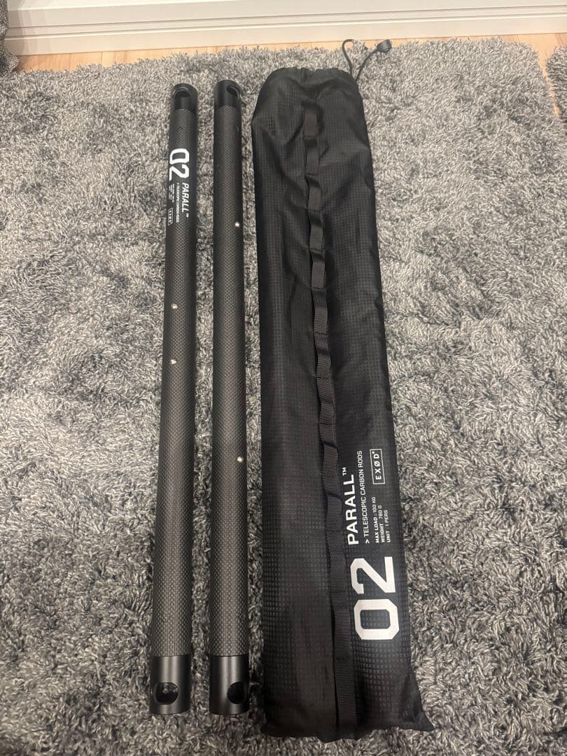 EXOD MONOLITH BLACK エアフレームテント&ハンモック中古