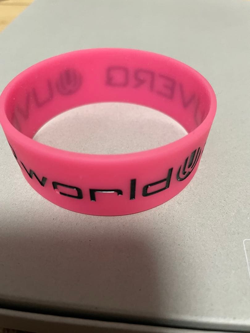 レア！UVERworld 非売品ラバーバンド　UVERQ