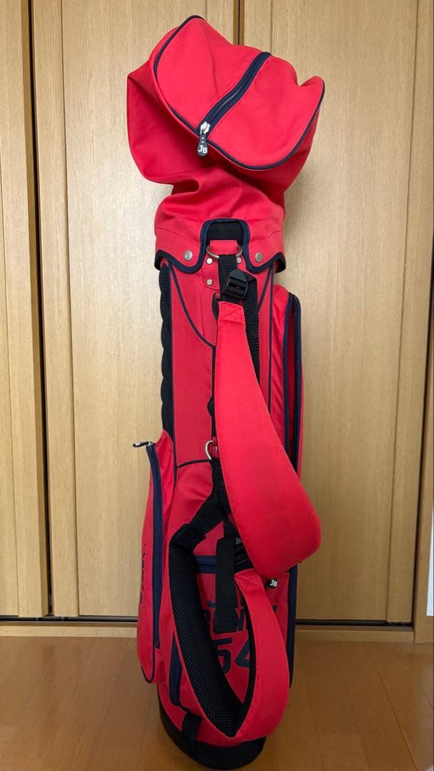 JACK BUNNY キャディバッグ レッド