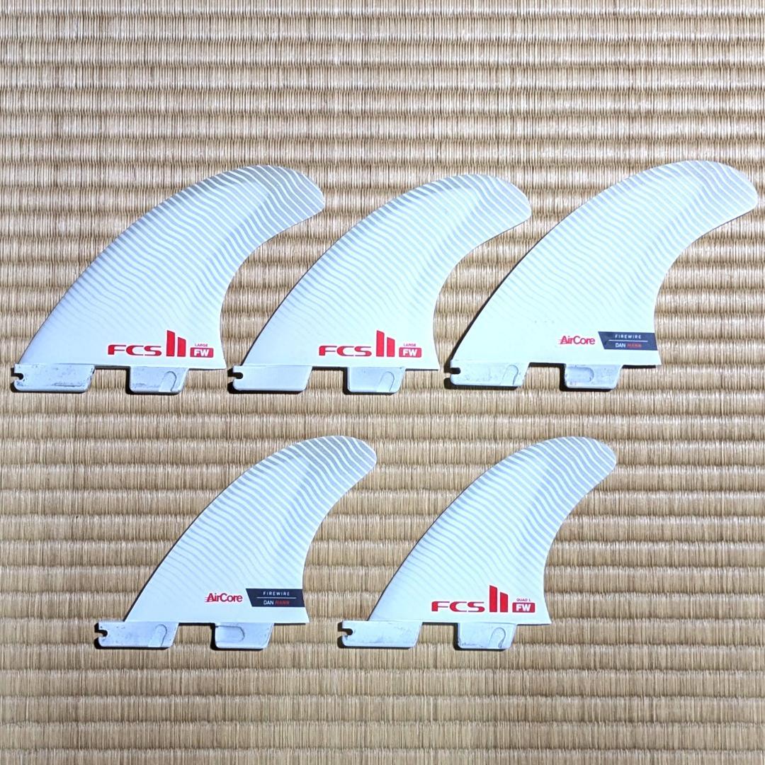 FCS II FW ダンマン　PC AirCore ５フィンセット　Lサイズ