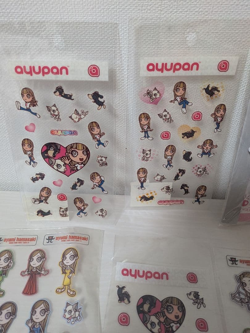 浜崎あゆみ　あゆぱん　ayupan　ステッカー　シール　まとめ売り　平成