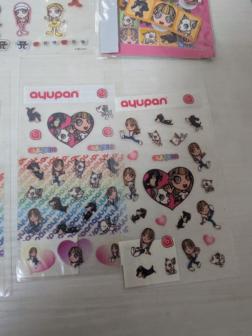 浜崎あゆみ　あゆぱん　ayupan　ステッカー　シール　まとめ売り　平成