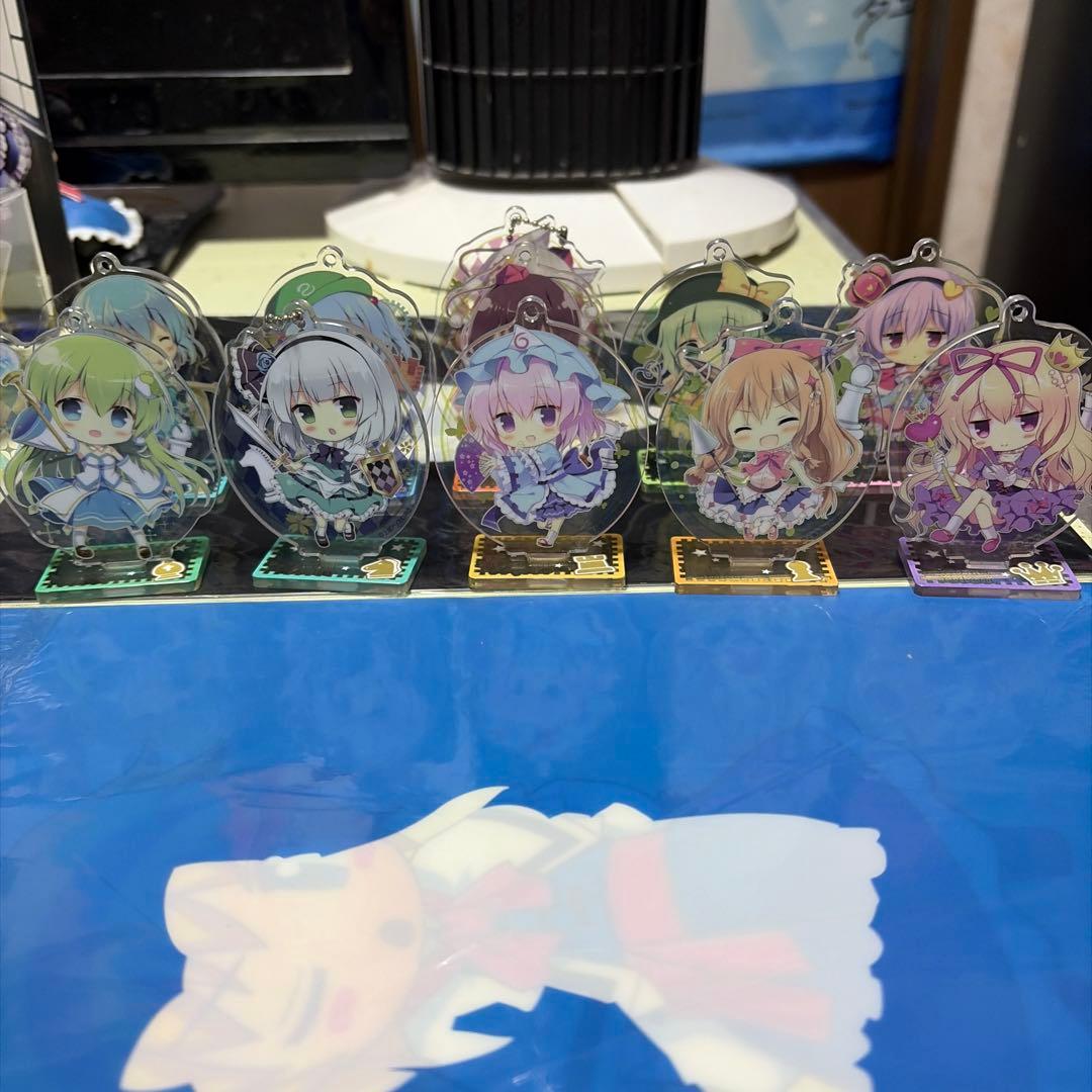 東方project 東方波天宮　あくりるすたっちゅ　全21種まとめ売りフルコンプ