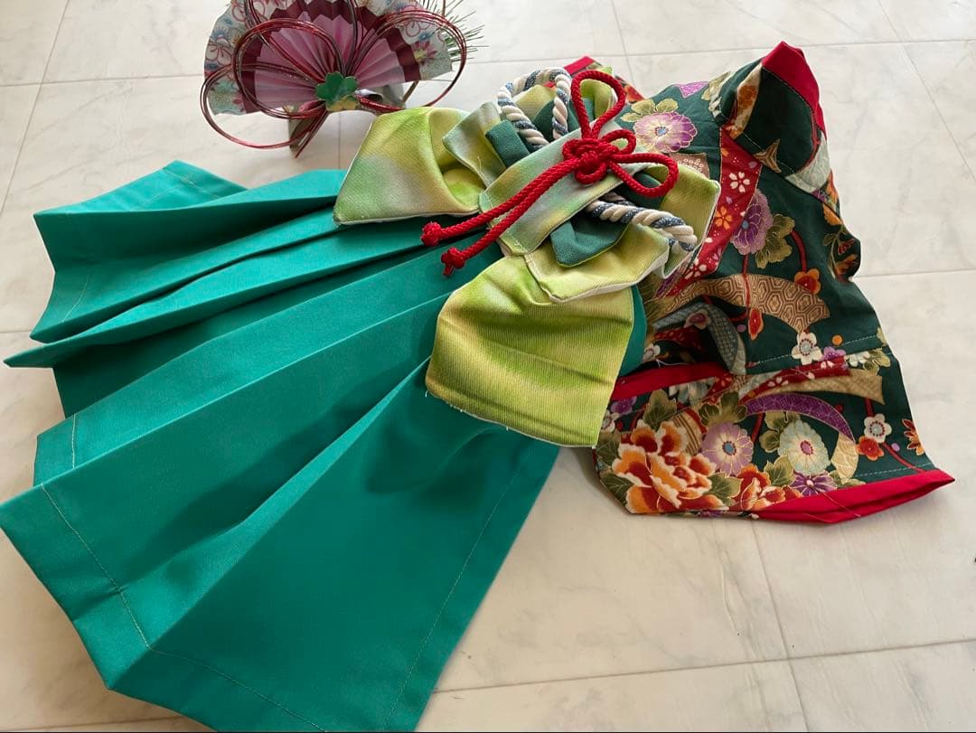 わんらぶ　わんちゃんの袴着物　女の子用　男の子用