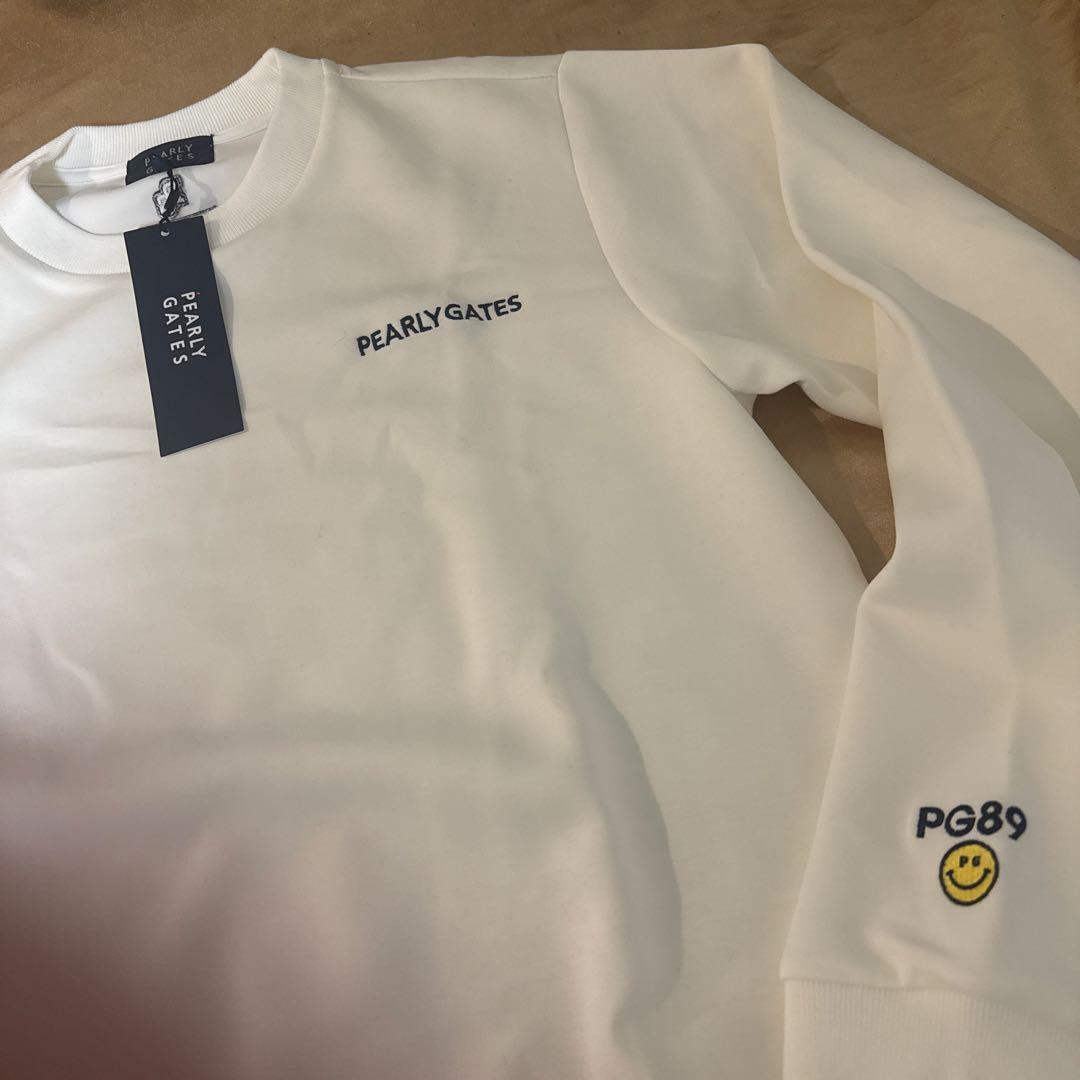 PEARLY GATES ホワイトセーター トレーナー PG89 サイズ5