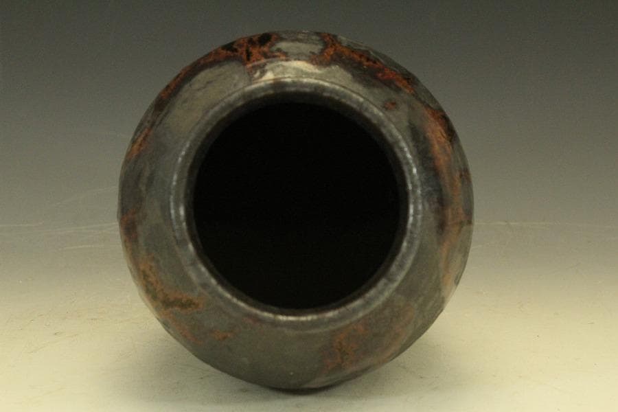 六古窯 壷 高21cm 自然釉(RC973)