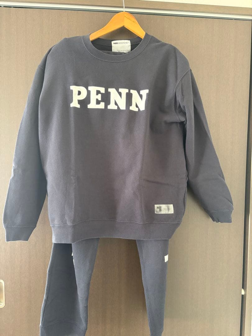 NBB WEEKEND エヌビービーウィークエンド PENNロゴ　セットアップ