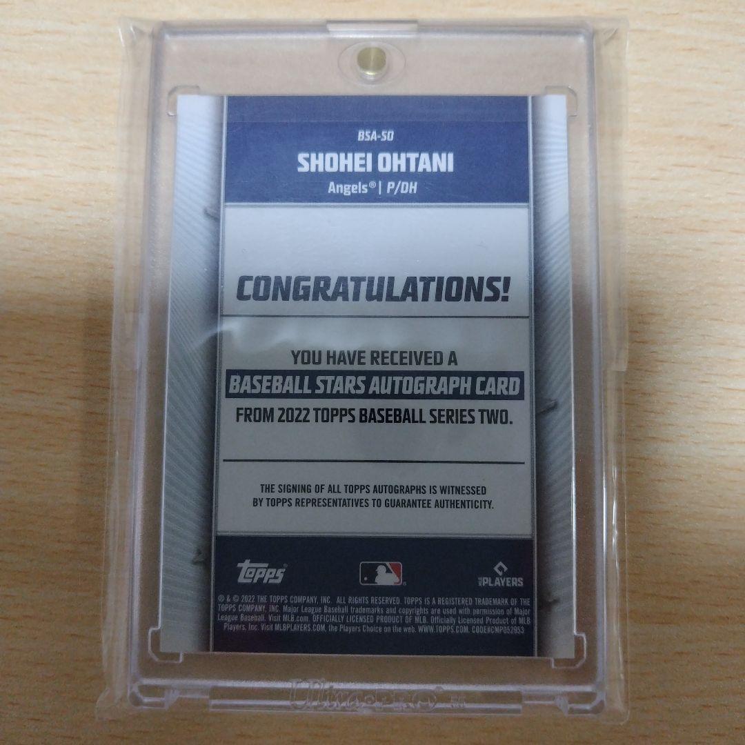 Topps 大谷翔平 25枚限定 直筆サインカード Auto 検 BBM