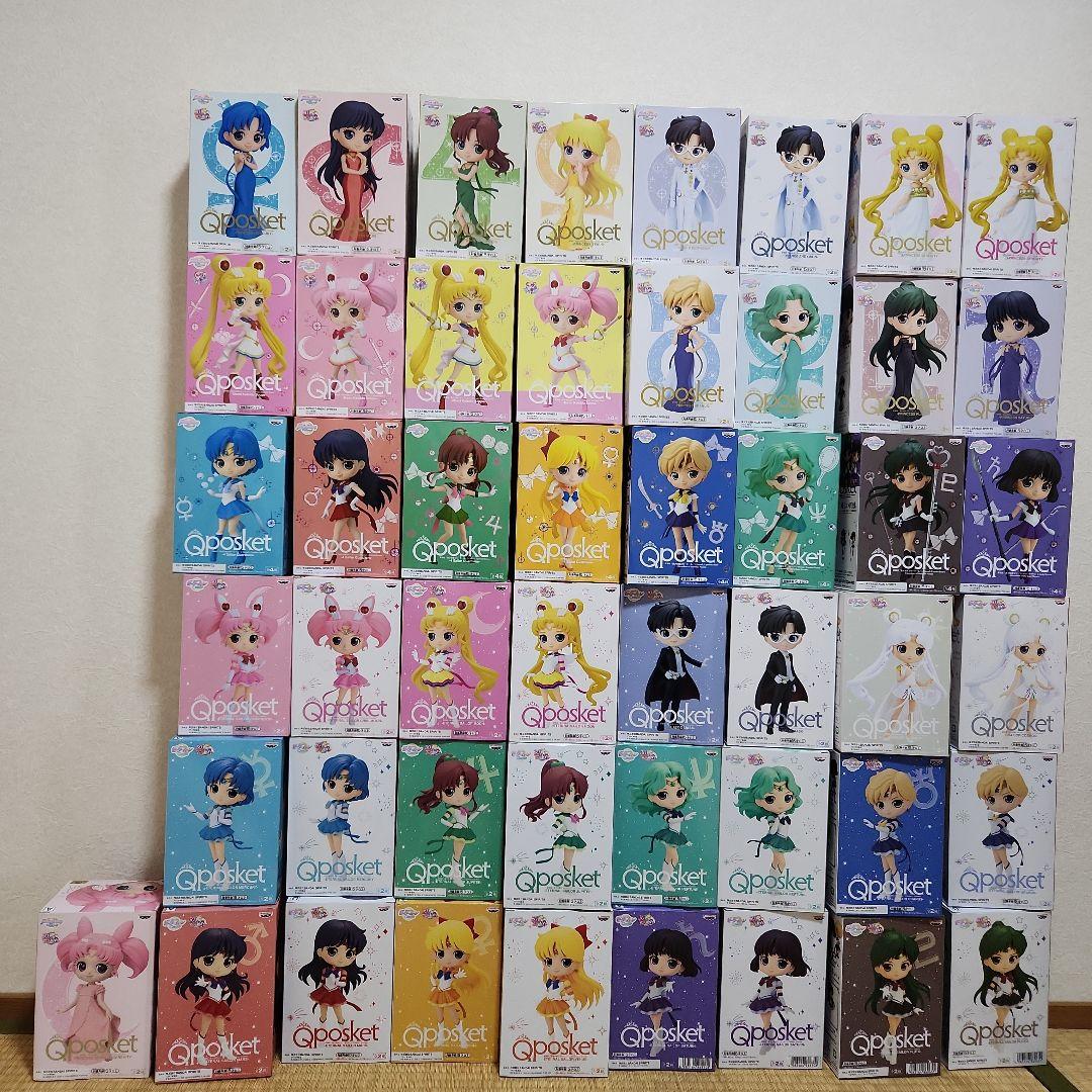 Qposket フィギュア セット 　セーラームーン