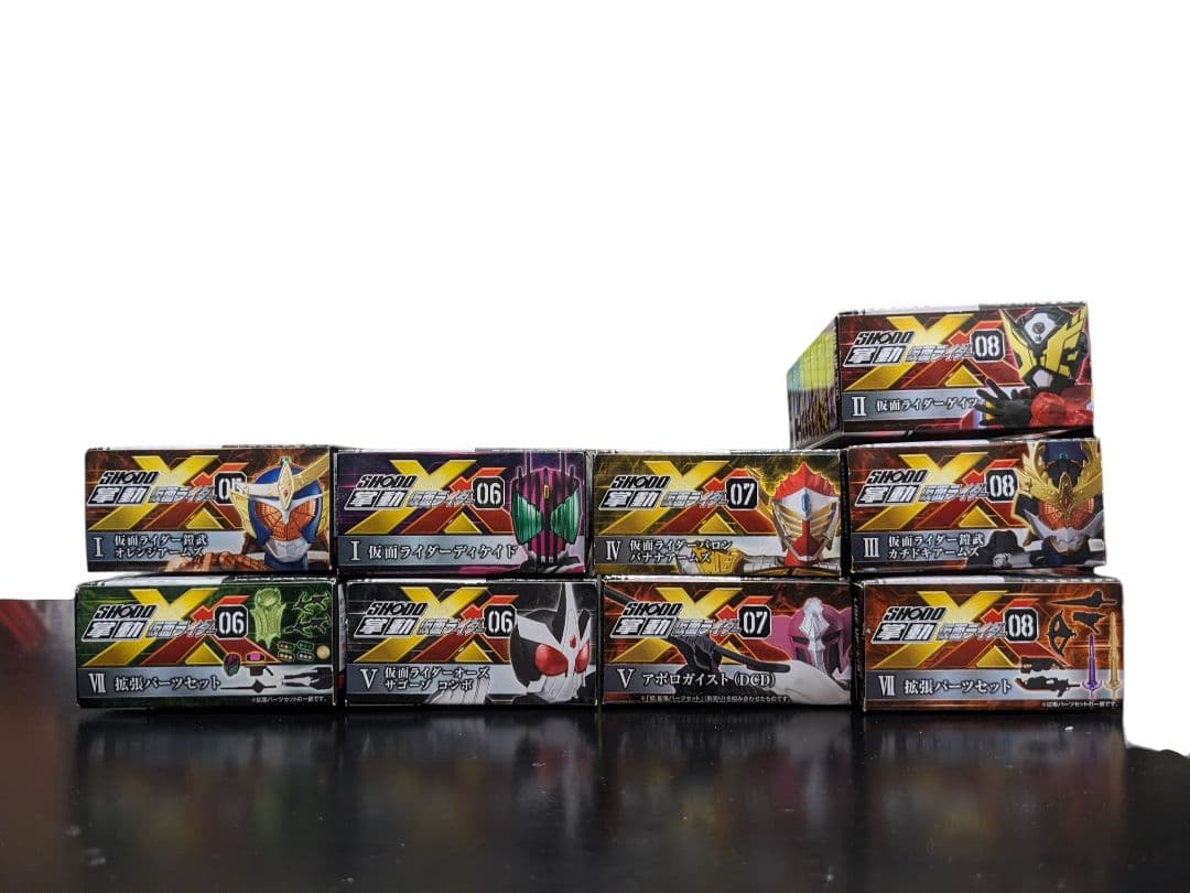 掌動 超動 SHODO 仮面ライダー 136個まとめ売り
