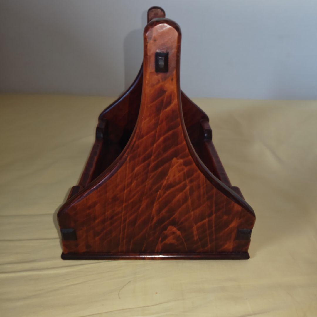 【希少・美品】矢澤金太郎　手提げ盆/手提盛器　木工作家　家具職人　指物