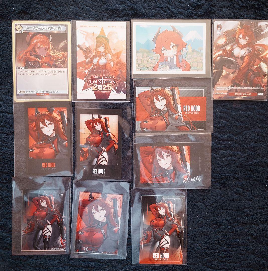 勝利の女神 nikke レッドフード 50種50枚