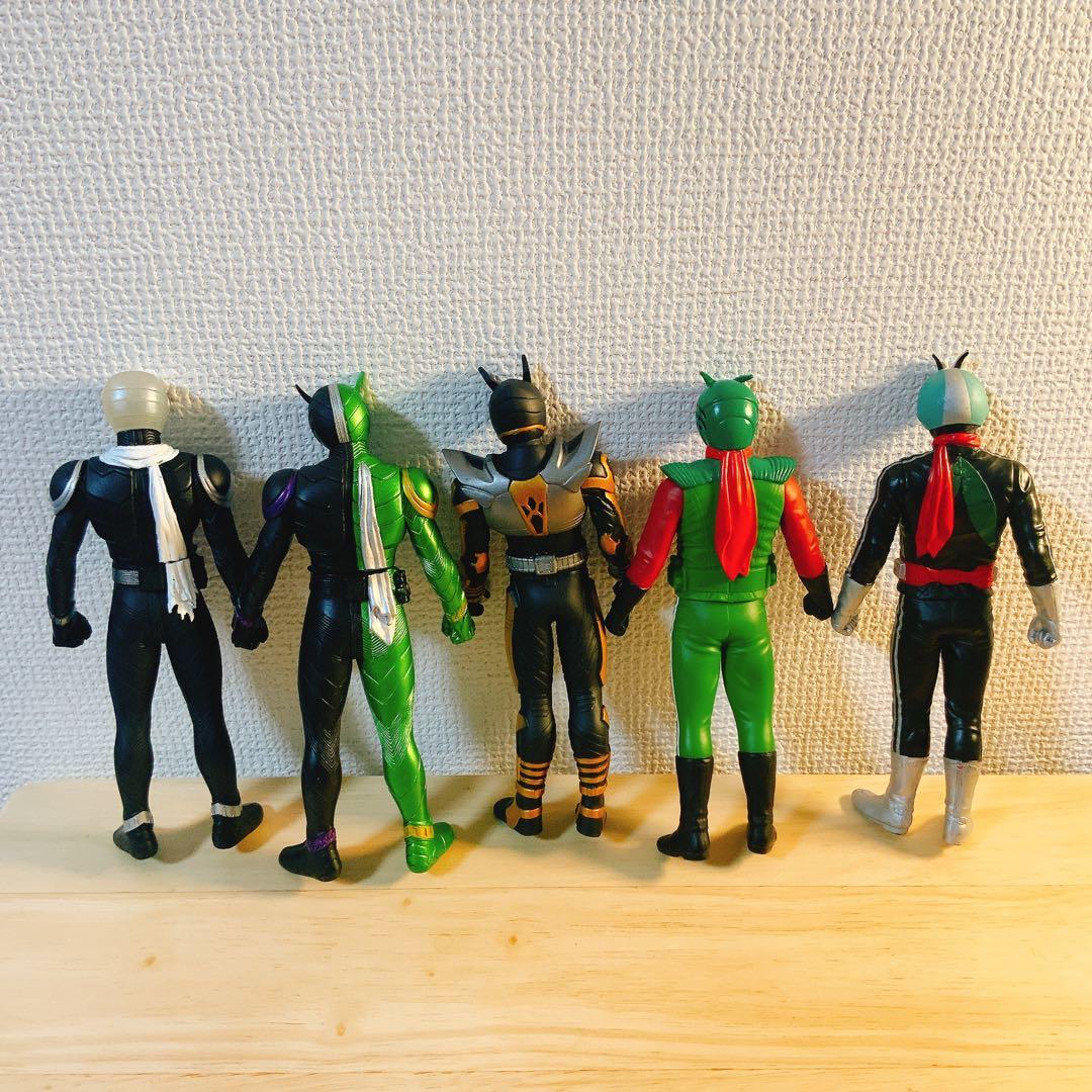 中古レアソフビ38体（仮面ライダーシリーズ36体・戦隊シリーズ2体）のまとめ売り