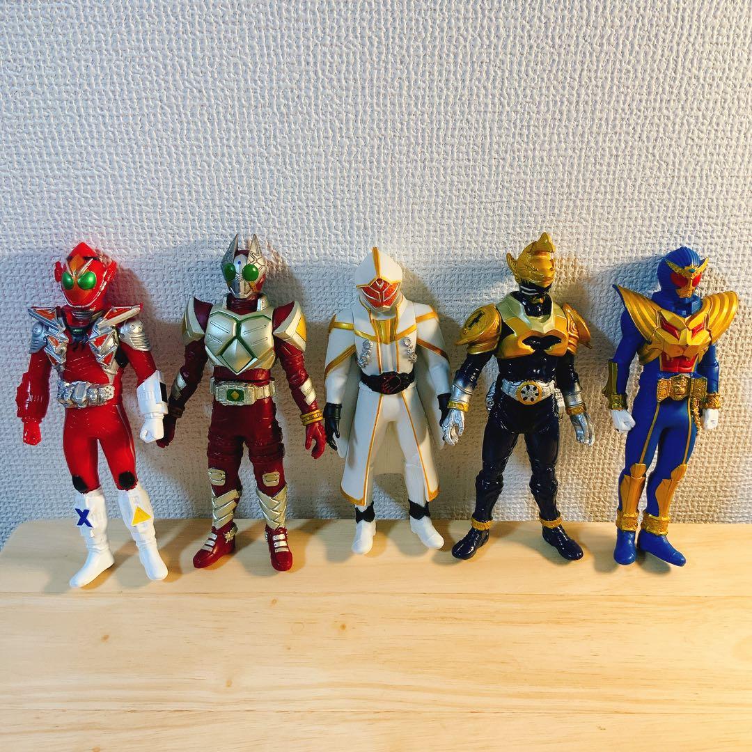 中古レアソフビ38体（仮面ライダーシリーズ36体・戦隊シリーズ2体）のまとめ売り