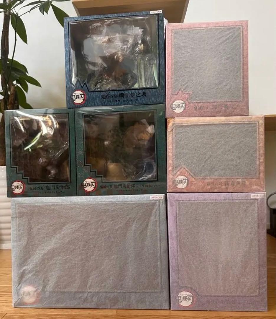 【新品未開封】鬼滅の刃フィギュア 6点セット　アニプレックス限定　1/8スケール