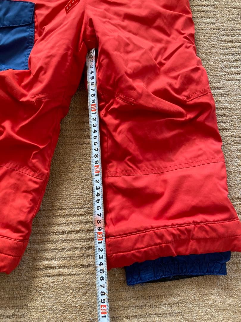 Burton DRYRIDE フード付きジャンプスーツ 赤青