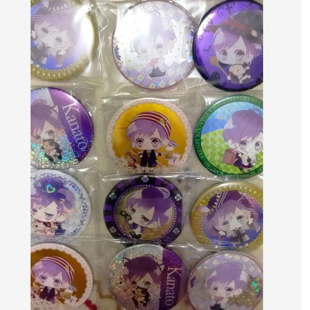 DIABOLIKLOVERS カナト ホロ缶バッジまとめ売り 逆巻カナト