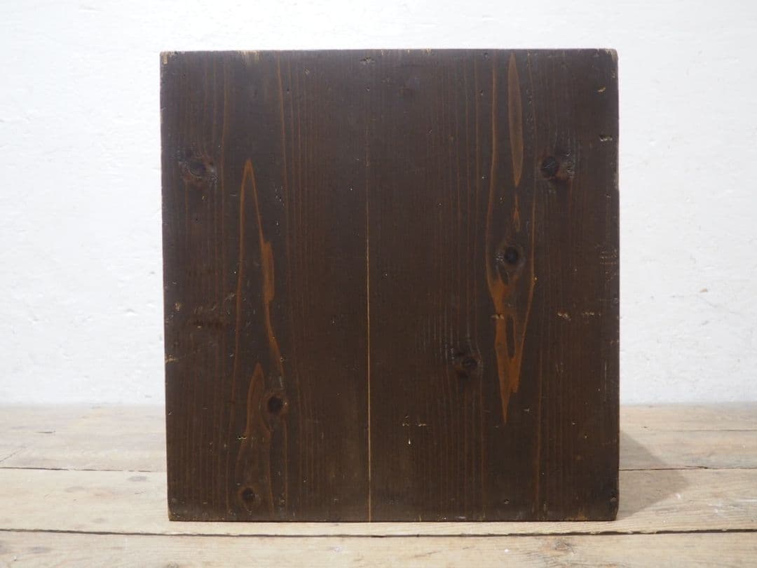 1256 杉の引き出し　収納棚　陳列台　ラック　小箪笥　レトロ　アンティーク